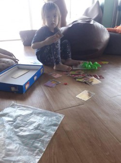 our tiny guests are having fun at Thalay hostel