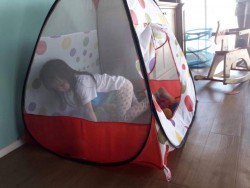 our tiny guests are having fun at Thalay hostel